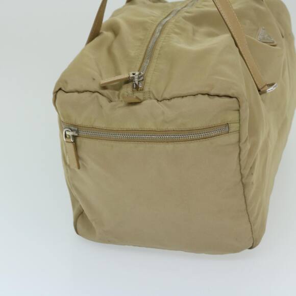PRADA Hand Bag Nylon Beige - Picture 4 of 16